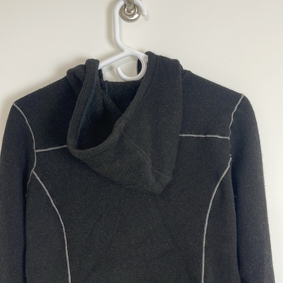 Kuhl Black Women's Hooded cardigan jacket size small - Picture 5 of 8